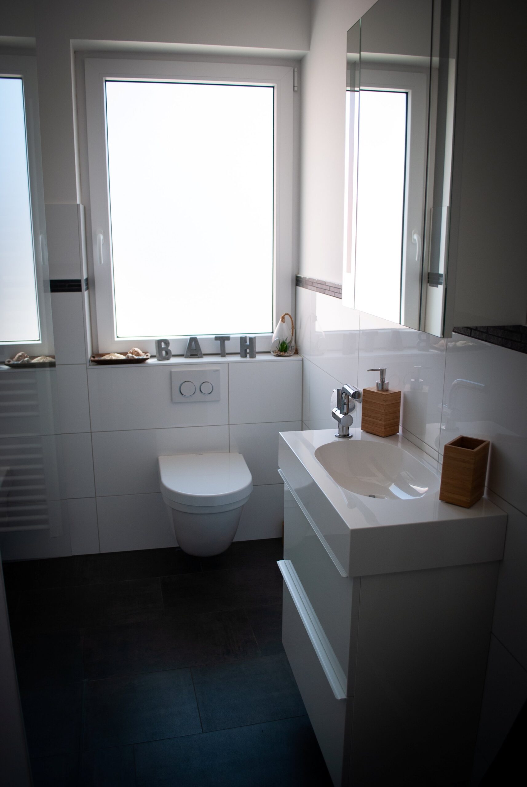 Badezimmer der Ferienwohnung